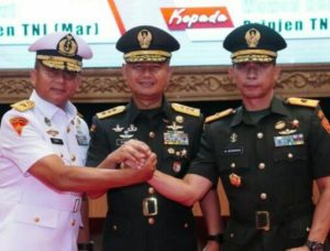 Kasum TNI Pimpin Sertijab Danpuspom TNI dan Dandenma Mabes TNI