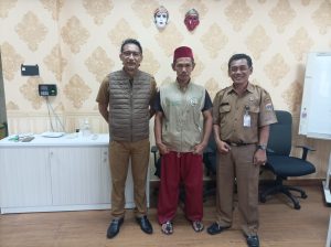 ketua umum PSBB HKS, bersilahturahmi dengan Hendra Handoyo,S.Ag.M.Si, Kasubag Suku Dinas Kebudayaan Jakarta Barat