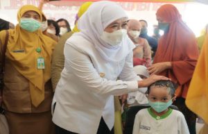 Berhasil Lampaui Target, Gubernur Khofifah : Capaian Sub PIN Polio Jatim Tembus 105,93%