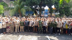 Bawaslu Jakarta Utara, Adakan Apel Siaga Bersama