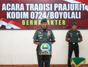 Dandim Boyolali Pimpin Acara Pelepasan MPP