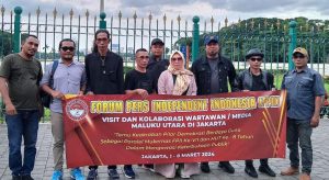 Kasihhati dan Noven Saputera, Sambut Hangat Kunjungan FPII Maluku Utara