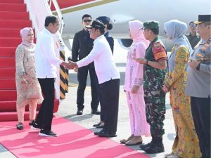 Kunker Ke Sumut, Pj Gubernur Sumut Hassanudin, Sambut Kedatangan Presiden RI Joko Widodo