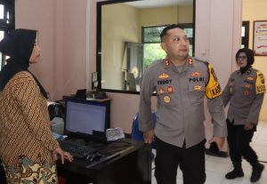 Menjelang Lebaran, Kapolres Pasuruan Cek Kesiap Siagaan Mako Polsek Jajaran