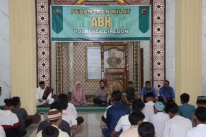 Kapolresta Cirebon Buka Pesantren Kilat ABH