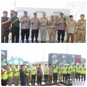 Wakapolres Metro Jakut Hadiri Ground Breaking Pembangunan Refuse Derived Fuel (RDF) Plant Jakarta