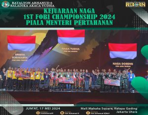 Batalyon Arhanut 6/BAY Berhasil Mendapatkan Mendali Emas Dan Piala di IST FOBI WORLD CHAMPIONSHIP 2024.