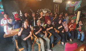 Jalin Sinergiritas, Jurnalis Jakarta Utara Bersatu, Bersilahturahmi Dengan Daenk Jamal Di Kedai Punggawa