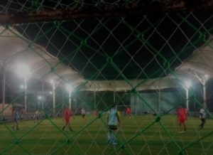 Jalin Keakraban dengan Jurnalis Kapolsek Koja Ajak Olahraga Main Futsal di Cafe Soccer