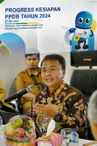 PPDB 2024 Herman Suryatman : Indikator Keberhasilan Semua Anak Bisa Daftar