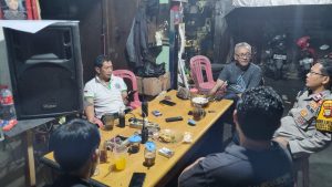Patroli Dialogis Malam Hari Jalan Karet Pasar Baru Barat I RT 13 RW 07 Kelurahan Karet Tengsin
