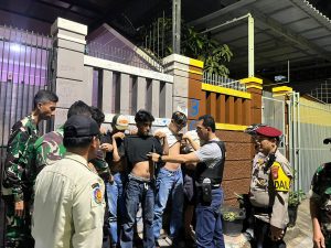 Patroli Gabungan Tiga Pilar Cegah Gangguan Kamtibmas