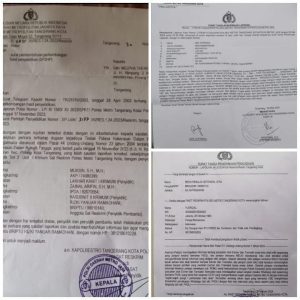 Ngeri..!! Banyak Warga Melaporkan Kepolisian Metro Tangerang Kota, Laporan Tersebut Membuat Warga Tak Percaya Lagi