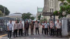 Unit Binmas Polsek Sawah Besar Melakukan Pengamanan Ibadah.
