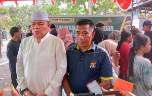 Polres Pelalawan Melakukan Pemotongan Hewan Qurban Idul Adha 1445 H