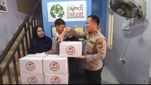 Polsek Kemayoran Memberikan Bingkisan Kepada Panti Asuhan