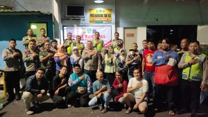 Ngopi Kamtibmas Di Pos Satkamling Bersama Jajaran Polsek Cempaka Putih