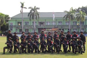 Batalyon Arhanud 6/BAY melaksanakan Latihan Sistem Blok Gunung Hutan bertempat di Lapangan Rangkok.