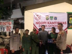 Polsek Metro Gambir Serap Aspirasi Warga Lewat Program Ngopi Kamtibmas