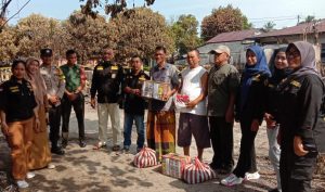 Keluarga besar Organisasi Gagak Hitam, kabupaten Lingga kontrol sosial musibah bencana kebakaran