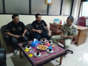 Kasi Humas Polsek Kemayoran Melaksanakan Kegiatan Sambang Ke Wakil Camat Kemayoran