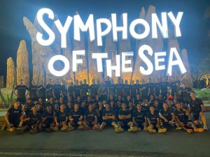 Prajurit Batalyon Arhanud 6/BAY laksanakan Kegiatan Lari Malam.