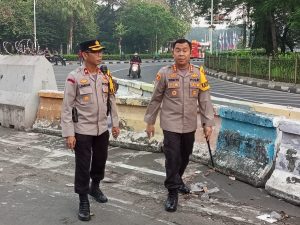 Polisi Kerahkan 1.598 Personel Amankan Aksi Unjuk Rasa Dari Aliansi Rakyat Indonesia Bela Palestina di Patung Kuda Monas