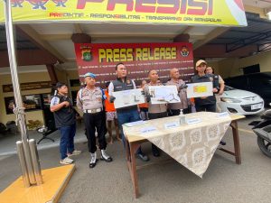 Ungkap Kasus Curanmor dan Narkotika di Wilayah Hukum Polsek Tanjung Priok