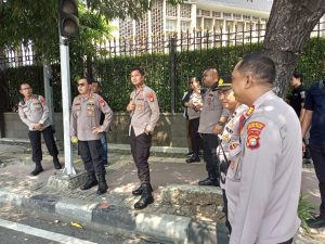 Polres Metro Jakarta Pusat Terjunkan 674 Personil, Amankan Konvoi Koalisi Indonesia Bela Baitul Maqdis (KIBBM)