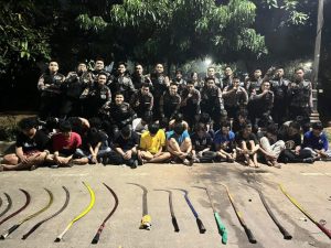 Hendak Tawuran Di Jakarta Timur, Puluhan Remaja Ditangkap Polisi