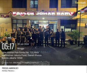 Gencarkan Patroli, Tim Perintis Presisi Sat Samapta Polres Metro Jakarta Pusat Bersama Polsek Johar Baru dan 3 Pilar Amankan 2 Remaja Saat Hendak Tawuran Berikut 3 Celurit dan 2 Anak Panah