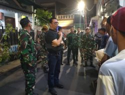 Polsek Johar Baru Bersama Tiga Pilar Gelar Operasi Cipta Kondisi Gabungan