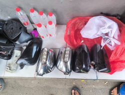 Maling Spion, 1 (satu) Orang Tewas Tabrak Trotoar dan 1 (satu) Orang Kritis di Cakung