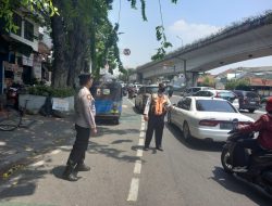 Aiptu Eko Parwanto dan Dishub, Melaksanakan Gatur Lalin di TL Galur, Jalan Letjend Suprapto Johar Baru