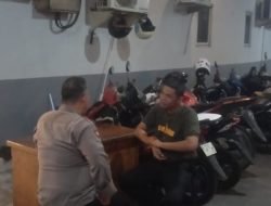 Patroli 1051 Polsek Metro Tanah Abang Patroli Malam Hari Dan Sambangi Security Hotel Mustika