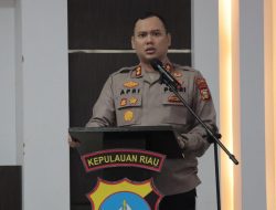 Kapolres Lingga Kepulauan Riau, Berikan Arahan Perdana Kepada Personel