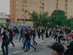 Kapolsek Koja Pimpin Simulasi Peragaan Sispamkota Hadapi Pilkada DKI Jakarta 2024