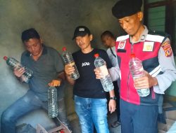 Polresta Cirebon Gelar Razia Miras, Ratusan Botol Miras Diamankan