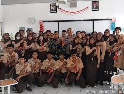 Sinergitas TNI-Polri Melaksanakan Giat Kamtibmas SMPN 280 Jakarta
