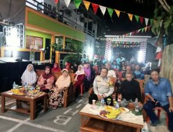 Aipda Wisnu Saputra Hadiri Tasyakuran Dan Malam Puncak HUT Kemerdekaan RI Ke 79