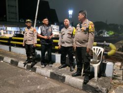 Unit Binmas Polsek Metro Menteng Cegah Gangguan Kamtibmas Menjelang Pagi Hari