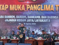 Panglima TNI Gelar Tatap Muka Bersama Satkowil Jajaran Kodam Jaya.