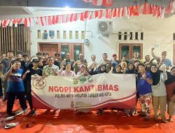 DI SELA KEGIATAN NGOPI KAMTIBMAS, KAPOLSEK TANGERANG AJAK WARGA SUKSESKAN RANGKAIAN KEGIATAN PILKADA 2024
