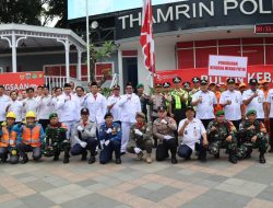 Tiga Pilar Kecamatan Gambir Gelar Upacara Bendera Indonesia Dalam Rangka Bulan Kebangsaan