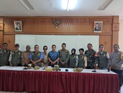 Aipda Ronianto Hadiri Rapat Koordinasi FKDM