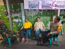 Bhabinkamtibmas Rawasari Bersama Babinsa Sambangi Kantor Sekretariat 02 Kelurahan Rawasarari