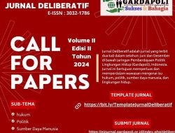 JARINGAN PEMBERDAYAAN POLITIK LINGKUNGAN HIDUP (GARDAPOLI) _Call for Papers_