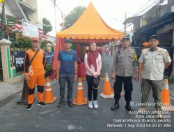 Puncak Rangkaian Perayaan Kemerdekaan HUT RI Ke-79 Aiptu Baktiar Emri Berikan Pelayanan Masyarakat Kegiatan Jalan Sehat Warga RW 07 Galur