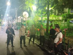 Patroli Strong Points Pagi Hari Pemantauan dan Antisipasi Tawuran Sekitaran Taman Johar Baru RW 03 Johar Baru.