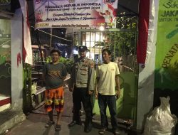 Patroli Kerawanan Pagi Hari Kapolsubsektor Tanah Tinggi Ajak Warga Jaga Lingkungan Aman